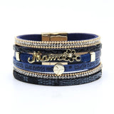 Multilayer Leather Bracelet for Women