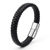 Leather Braided Bracelet for Men