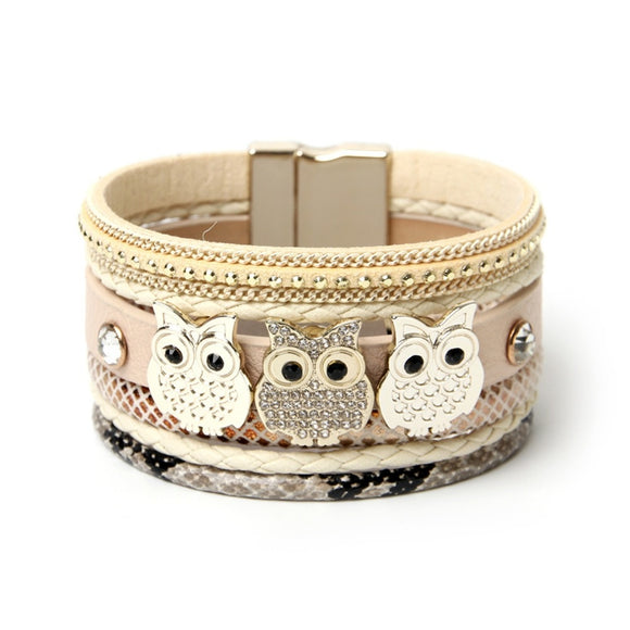 Sweet Owl Women Bracelet
