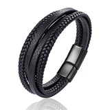 Leather Braided Bracelet for Men