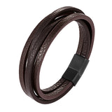 Leather Braided Bracelet for Men