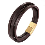 Leather Braided Bracelet for Men