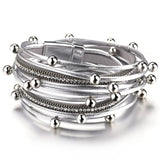 Metal Beaded Bracelet for Women