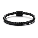 Colorful Beaded Leather Bracelet for Men