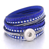 Snap Button Beaded Bracelet for Women