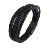 Leather Braided Bracelet for Men