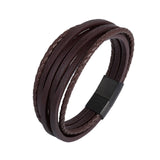 Leather Braided Bracelet for Men