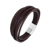 Leather Braided Bracelet for Men
